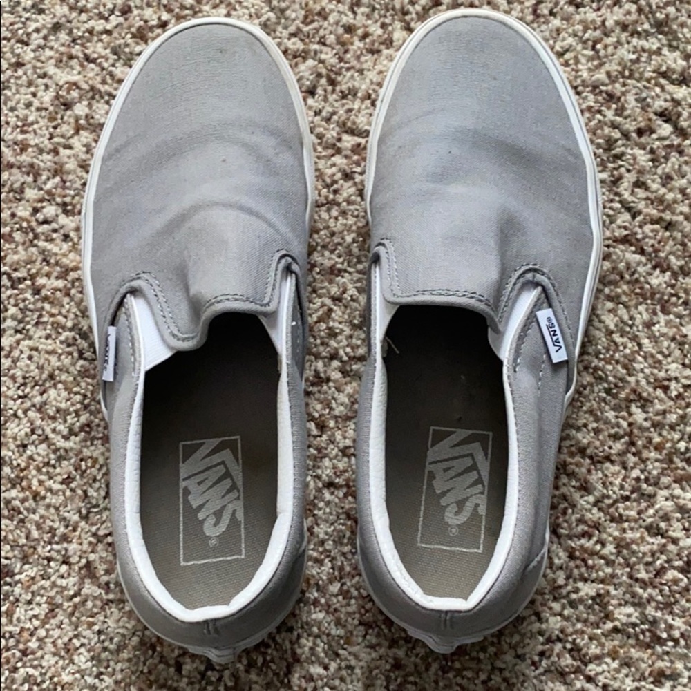 Grey vans